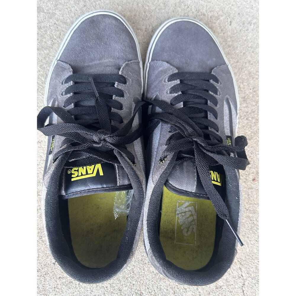 Vans Camden Deluxe Men’s Canvas Lace-Up Sneakers Gray/Black US 11 EU 44.5 - Picture 5 of 10